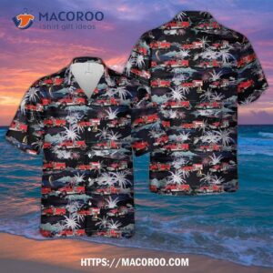 Carolina, Rhode Island, Richmond Carolina Fire District Hawaiian Shirt 2
