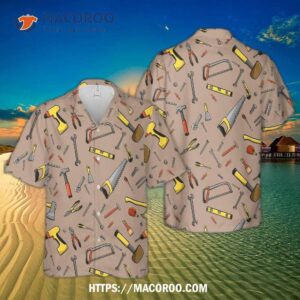 Carpenter Tools Hawaiian Shirt
