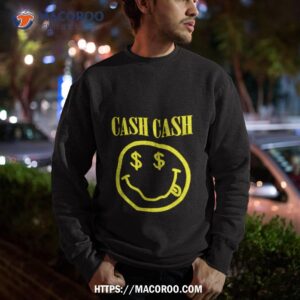 cash cash nirvana logo parody shirt sweatshirt