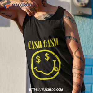 cash cash nirvana logo parody shirt tank top 1