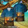 Cat 320 Excavator Hawaiian Shirt