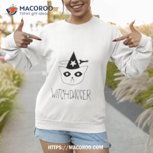 cat witchdagger shirt sweatshirt