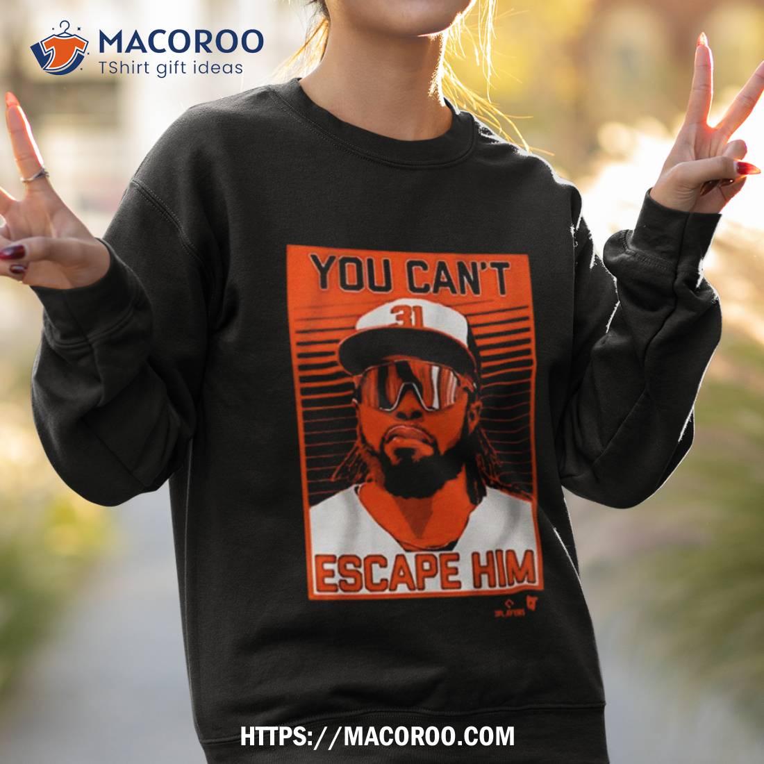 Cedric Mullins You Can't Escape Him Shirt, hoodie, longsleeve, sweatshirt,  v-neck tee