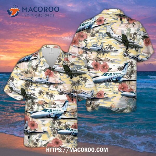 Cessna 421c Golden Eagle Hawaiian Shirt