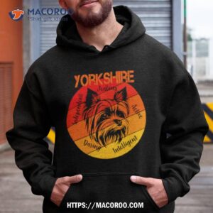 character of yorkshire terrier shirt hoodie