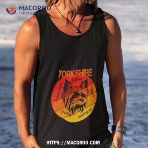 character of yorkshire terrier shirt tank top