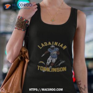 chargers ladainian tomlinson signature 2023 shirt tank top 4