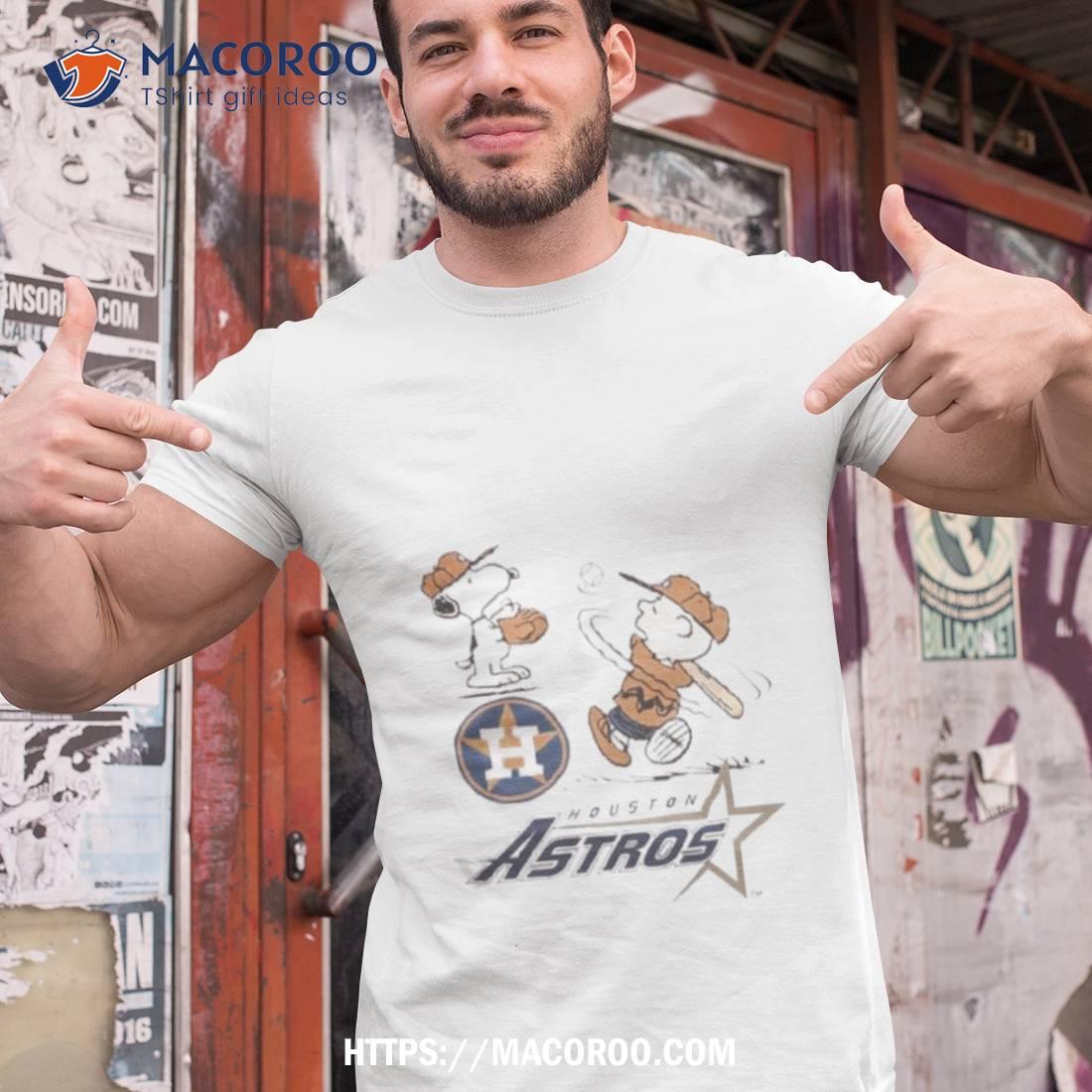 Charlie Brown And Snoopy Playing Baseball Houston Astros Mlb 2023 Shirt Charlie Brown And Snoopy Playing Baseball Houston Astros Mlb 2023 Shirt