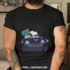 Charlotte Hornets Basketball Snoopy Dog Driving Car Shirt