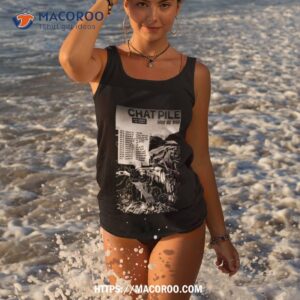 chat pile with never and friends 2023 us tour shirt tank top 3