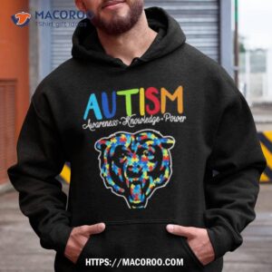 Chicago Bears Autism Awareness Knowledge Power Shirt