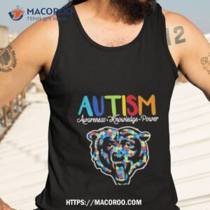 Chicago Bears Autism Awareness Knowledge Power Shirt 3 chicago bears autism awareness knowledge power shirt tank top 3