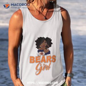 chicago bears black girl shirt tank top