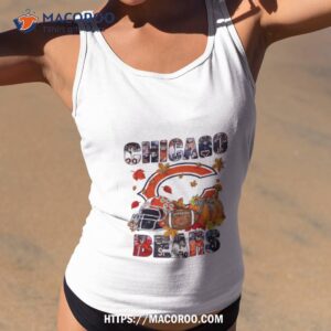 chicago bears fall helmet pumpkin shirt tank top 2