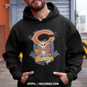 Chicago Bears Jack Skellington This Is The Nightmare Halloween 2023 Shirt 1 chicago bears jack skellington this is the nightmare halloween 2023 shirt hoodie