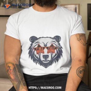 chicago bears retro style bears football shirt tshirt