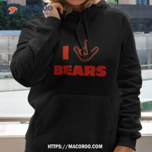 Chicago Bears The Nfl Asl Collection By Love Sign Tri Blend Shirt