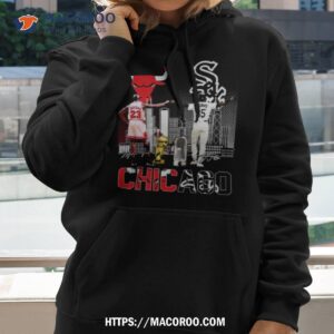 Chicago Sports Teams Michael Jordan And Frank Thomas Shirt 1 chicago sports teams michael jordan and frank thomas shirt hoodie