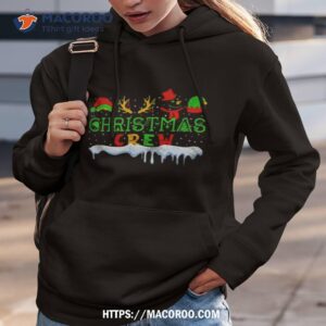 christmas crew santa claus reindeer snowman elf xmas holiday squad t shirt hoodie 3