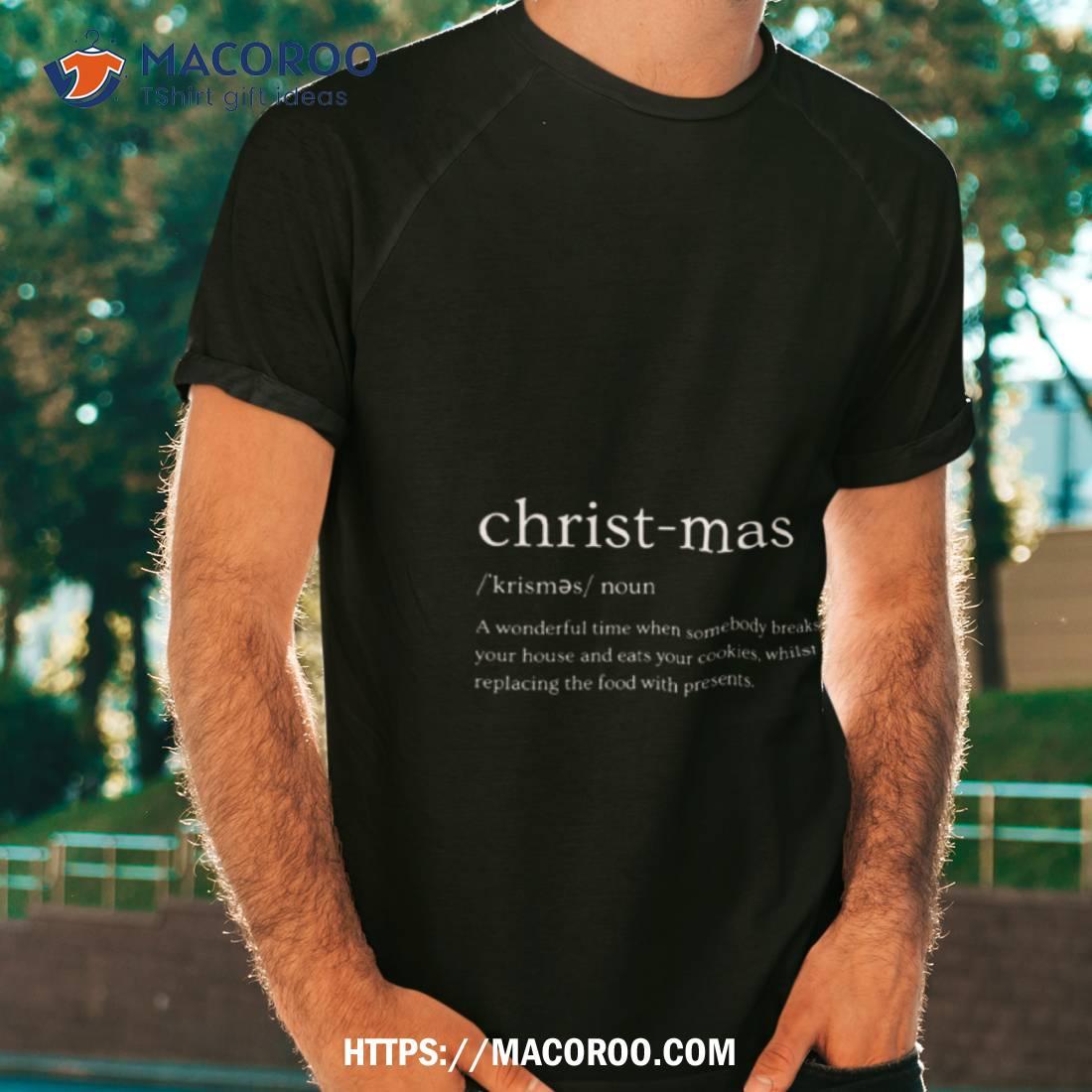 Christmas Definition Word Shirt Christmas Definition Word Shirt