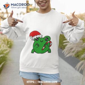 christmas frog shirt sweatshirt