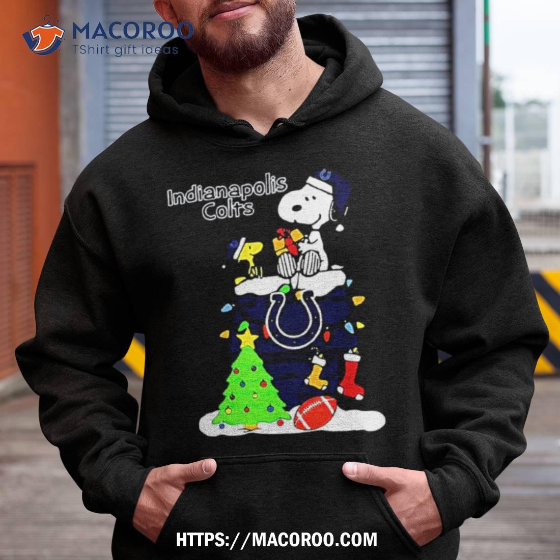 Christmas Snoopy Indianapolis Colts Art Design Shirt