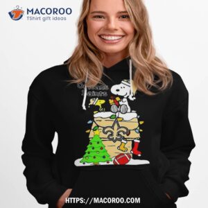 Christmas Snoopy New Orleans Saints Art Design Shirt