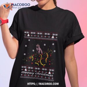 Christmas Tree Knocked Down By A Cashirt