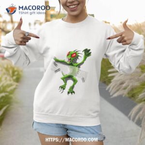 chupacabra caught on tape art shirt sweatshirt