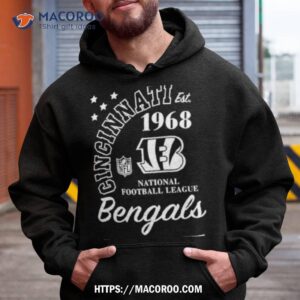 cincinnati bengals est 1968 national football league shirt hoodie