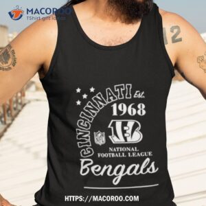 cincinnati bengals est 1968 national football league shirt tank top 3