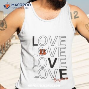 cincinnati bengals g iii love graphic shirt tank top 3