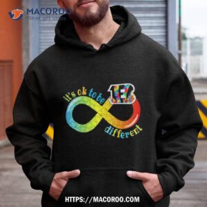 Cincinnati Bengals It’s Ok To Be Different Autism Infinity Shirt