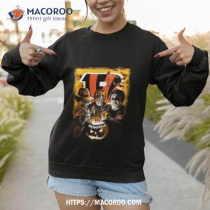 cincinnati bengals michael myers freddy krueger jason voorhees halloween 2023 shirt sweatshirt 1