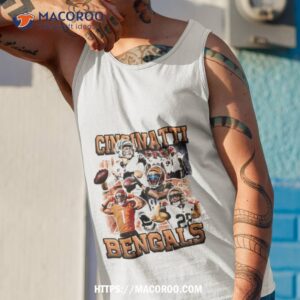 cincinnati bengals team players retro shirt tank top 1