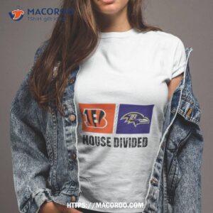 cincinnati bengals vs baltimore ravens house divided shirt tshirt 2