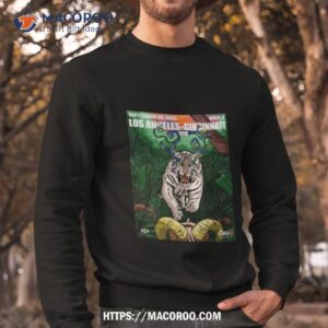 cincinnati bengals vs los angeles rams september 25 2023 week 3 canvas game poster shirt sweatshirt