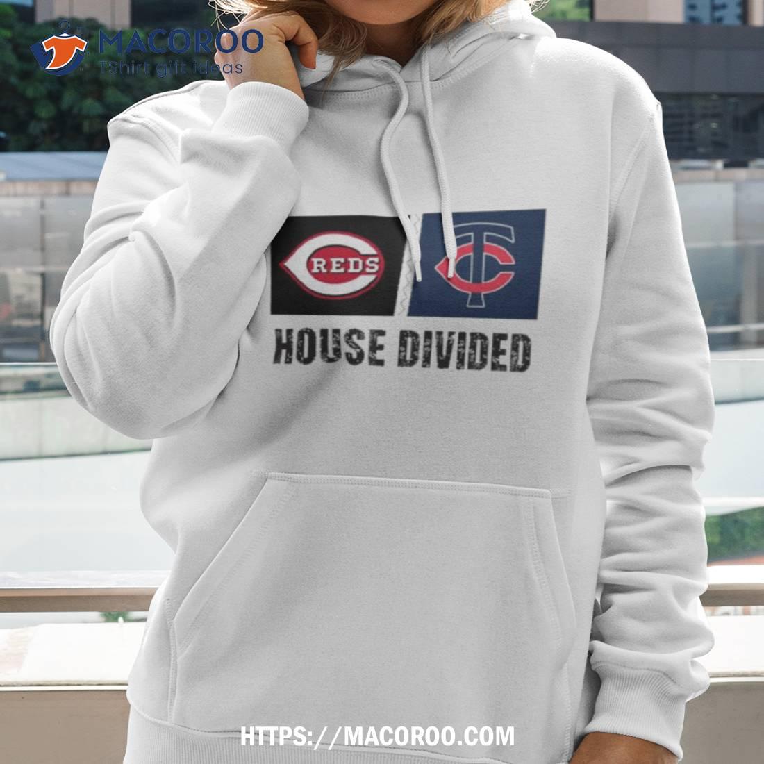 Cincinnati Reds Vs Minnesota Twins House Divided Shirt Cincinnati Reds Vs Minnesota Twins House Divided Shirt