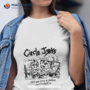 Circle Jerks Sep 16 2023 Sanfrancisco Ca Event Shirt
