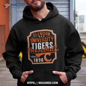 clemson tigers regalia pocket shirt hoodie