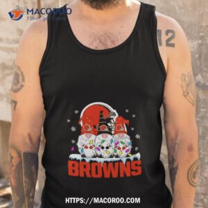 Cleveland Browns Football Gnomes Christmas 2023 Shirt 3 cleveland browns football gnomes christmas 2023 shirt tank top