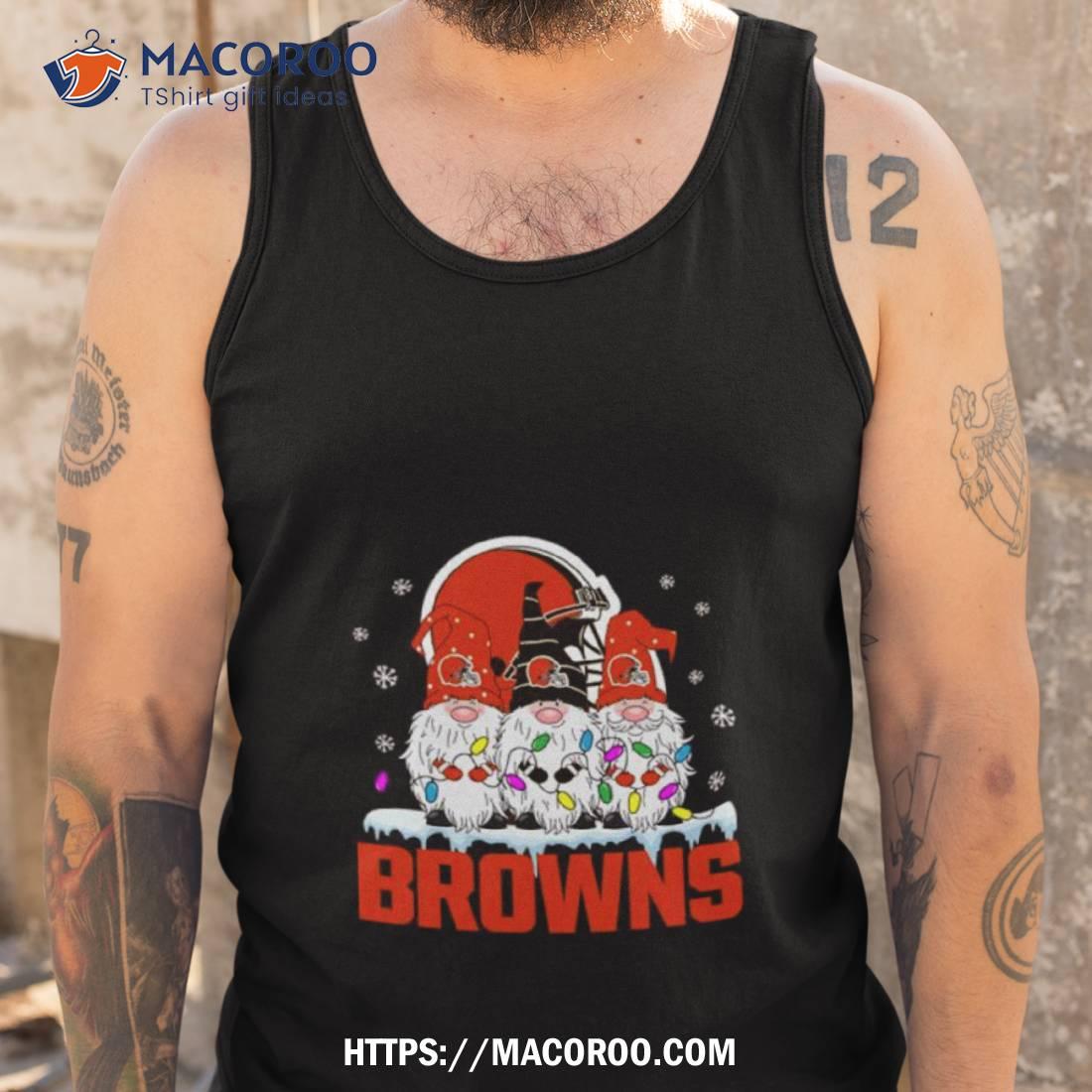 Cleveland Browns Football Gnomes Christmas 2023 Shirt