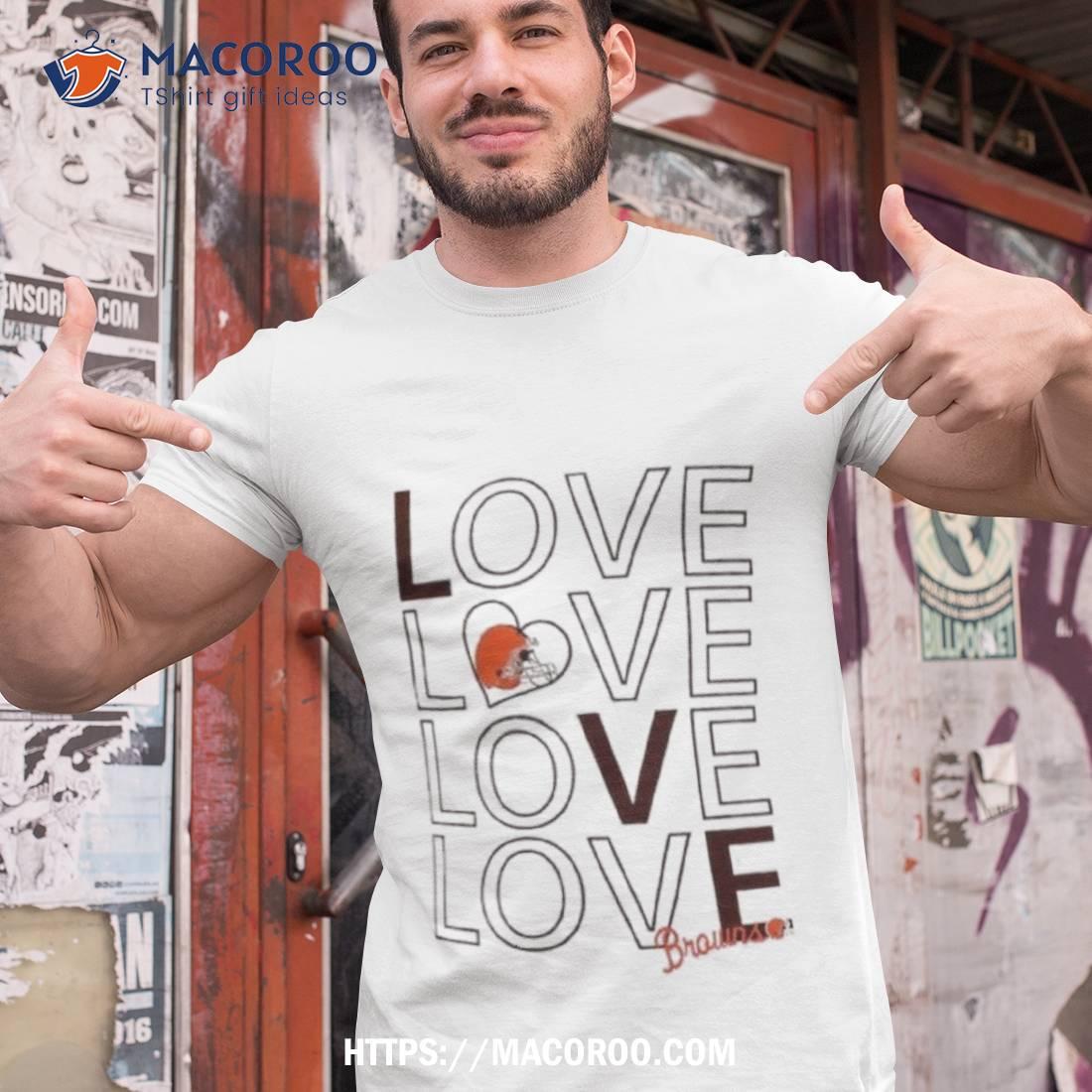 Cleveland Browns G Iii Love Graphic Shirt