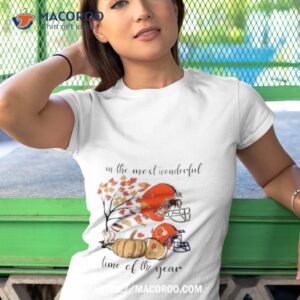 Cleveland Browns In The Most Wonderful Time Of The Year 2023 Shirt 3 cleveland browns in the most wonderful time of the year 2023 shirt tshirt 1