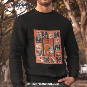 cleveland browns legends players 2023 signatures shirt sweatshirt