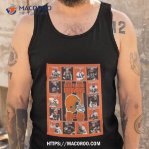 cleveland browns legends players 2023 signatures shirt tank top