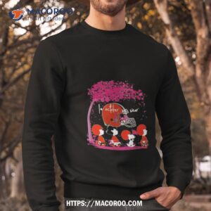 Cleveland Browns Peanut Characters In October We Wear Pink 2023 Shirt 2 cleveland browns peanut characters in october we wear pink 2023 shirt sweatshirt