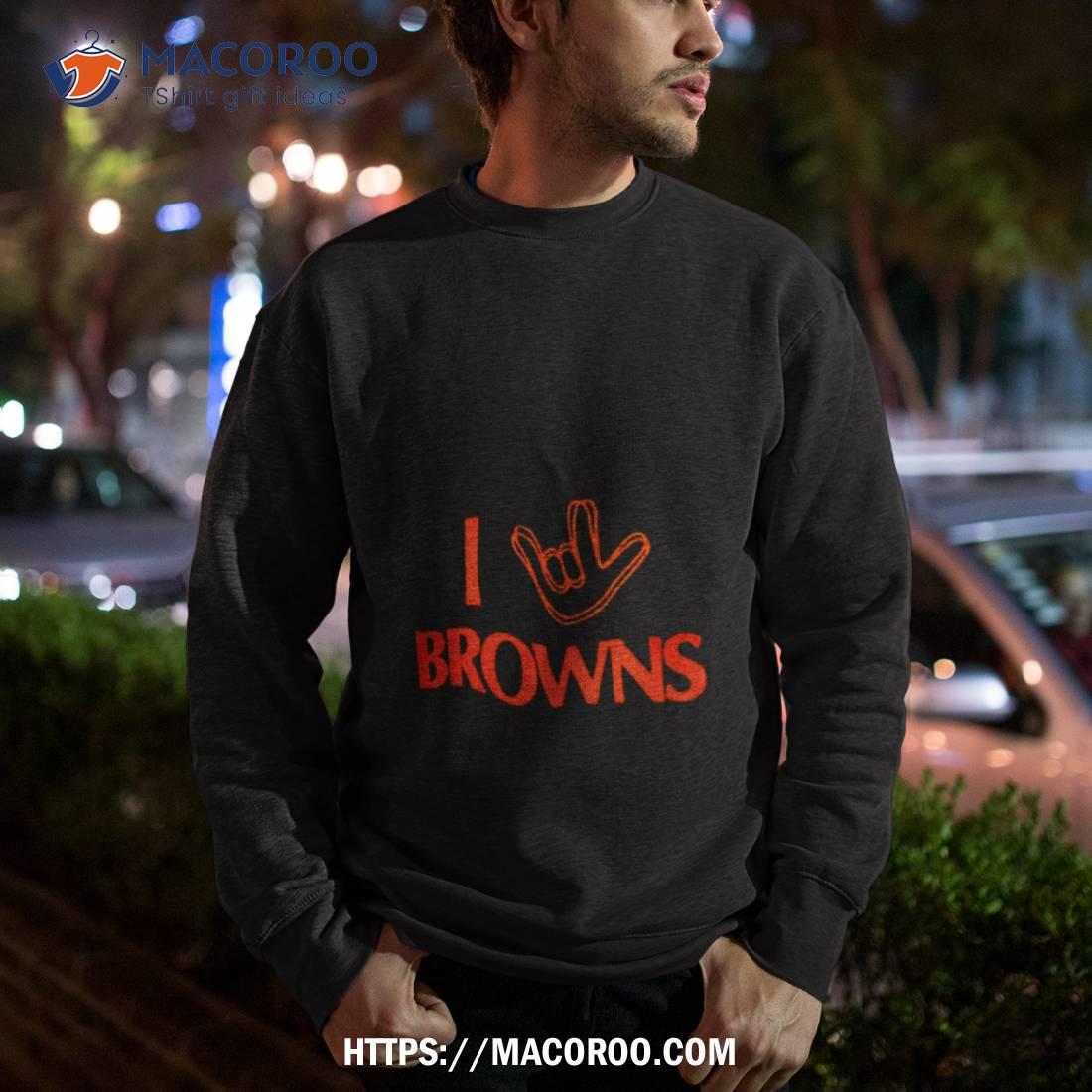 Cleveland Browns The NFL ASL Collection Shirt, hoodie, sweater