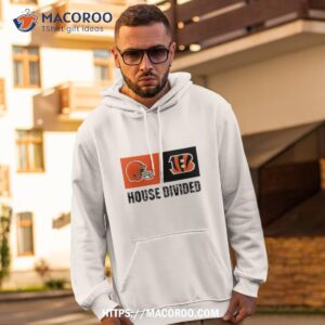 Cleveland Browns Vs Cincinnati Bengals House Divided Shirt