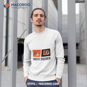 cleveland browns vs cincinnati bengals house divided shirt sweatshirt 1